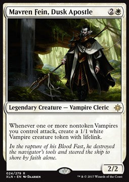 Mavren Fein, Dusk Apostle XLN-24 Rare Excellent Englisch
