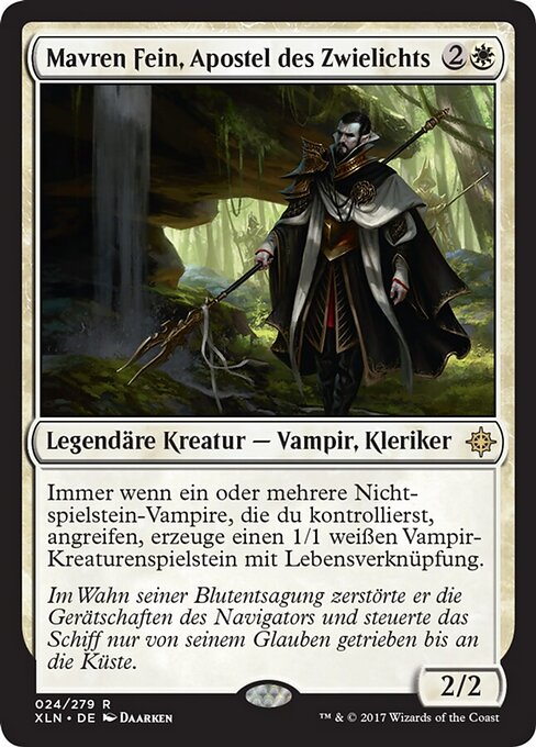 Mavren Fein, Apostel des Zwielichts XLN-24 Rare Good Deutsch