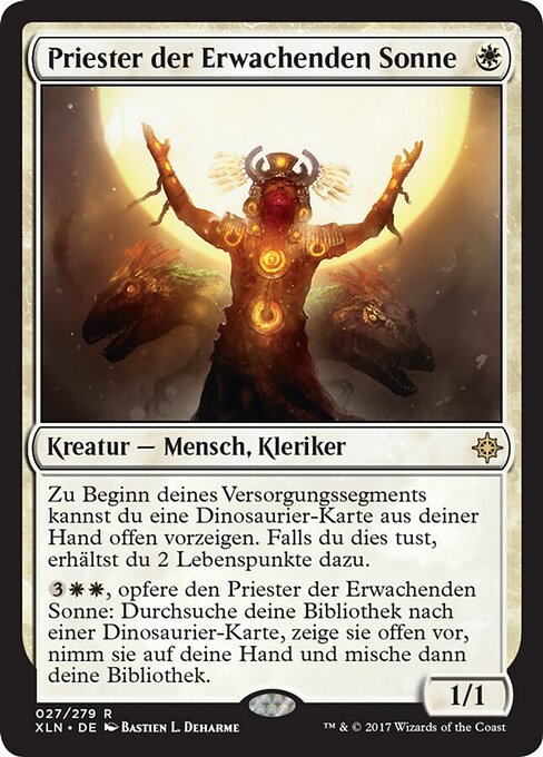 Priester der Erwachenden Sonne XLN-27 Rare Good Deutsch