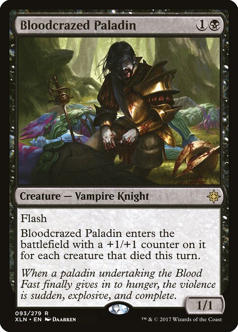 Bloodcrazed Paladin XLN-93 Rare Excellent Englisch