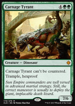 Metzelnder Tyrann XLN-179 Mythic Excellent Englisch