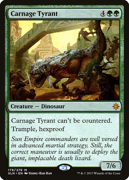 Metzelnder Tyrann XLN-179 Mythic Excellent Englisch