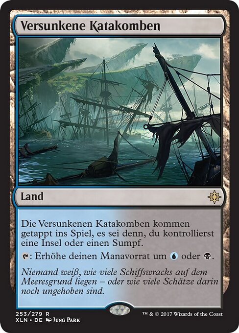 Versunkene Katakomben XLN-253 Rare Near Mint Deutsch