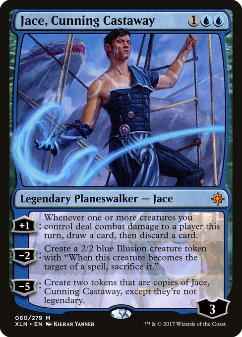 Jace, listiger Schiffbrüchiger XLN-60 Mythic Good Englisch