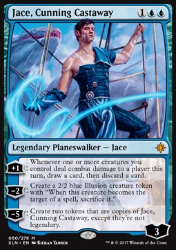 Jace, listiger Schiffbrüchiger XLN-60 Mythic Near Mint Deutsch