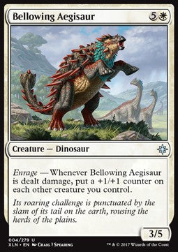 Brüllender Aegisaurus XLN-4 Uncommon Excellent Englisch