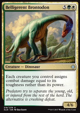 Belligerent Brontodon XLN-218 Uncommon Excellent Englisch