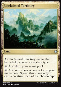 Unclaimed Territory XLN-258 Uncommon Excellent Englisch