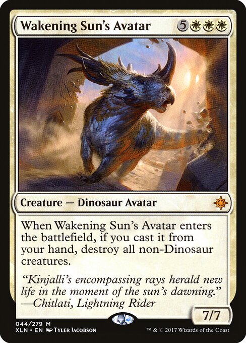 Wakening Sun's Avatar XLN-44 Mythic Near Mint Englisch Foil