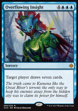 Overflowing Insight XLN-66 Mythic Excellent Englisch