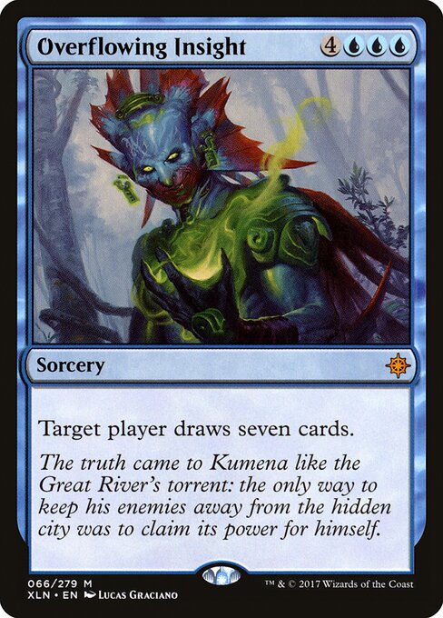 Overflowing Insight XLN-66 Mythic Excellent Englisch