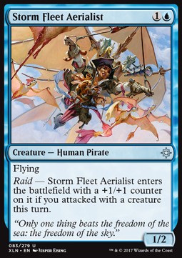 Storm Fleet Aerialist XLN-83 Uncommon Good Englisch Foil
