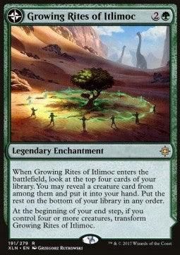 Growing Rites of Itlimoc / Itlimoc, Cradle of the Sun XLN-191 Rare Poor Englisch