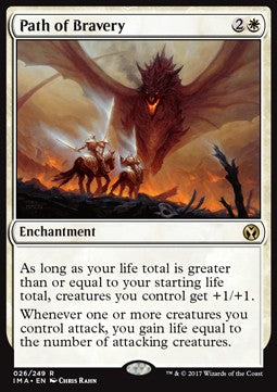 Pfad der Tapferkeit IMA-26 Rare Excellent Englisch Foil