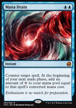Mana Drain IMA-65 Mythic Excellent Englisch