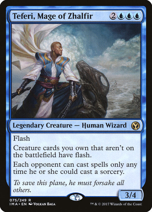 Teferi, Magier von Zhalfir IMA-75 Rare Excellent Englisch