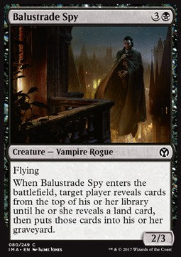 Balustrade Spy IMA-80 Common Near Mint Englisch