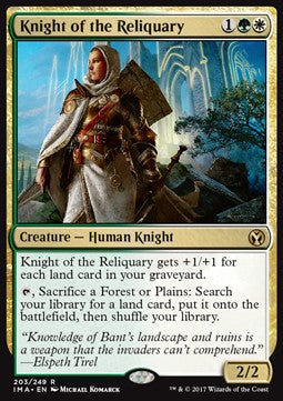 Ritter des Reliquienschreins IMA-203 Rare Excellent Englisch Foil