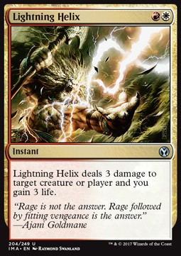 Lightning Helix IMA-204 Uncommon Near Mint Englisch