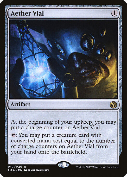 Aether Vial IMA-212 Rare Excellent Englisch