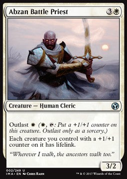 Abzan Battle Priest IMA-2 Uncommon Excellent Englisch