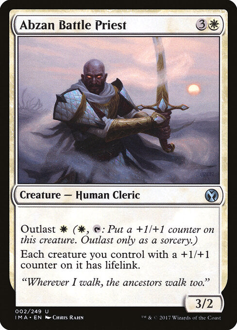 Abzan Battle Priest IMA-2 Uncommon Excellent Englisch