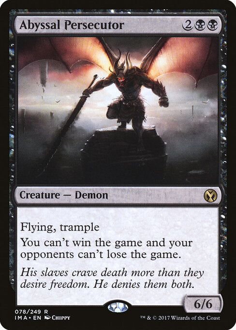 Abyssal Persecutor IMA-78 Rare Light Played Englisch