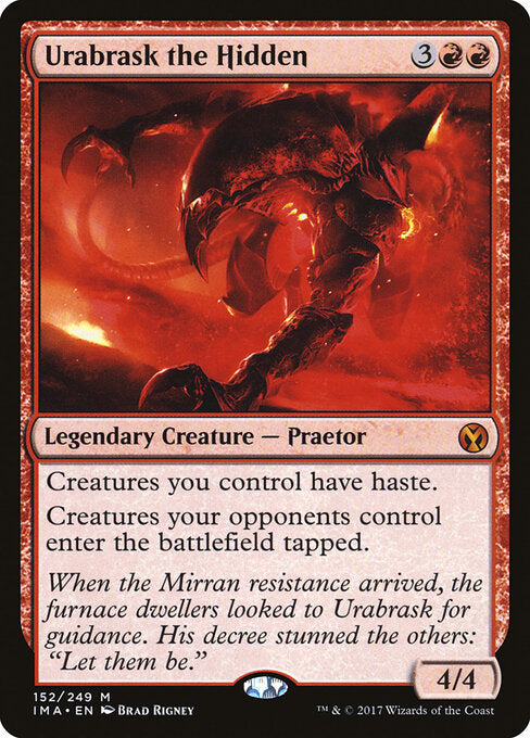 Urabrask der Versteckte IMA-152 Mythic Excellent Englisch