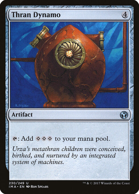 Thran Dynamo IMA-230 Uncommon Light Played Englisch