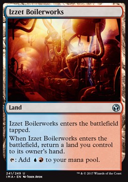 Izzet-Dampfwerk IMA-241 Uncommon Good Englisch Foil