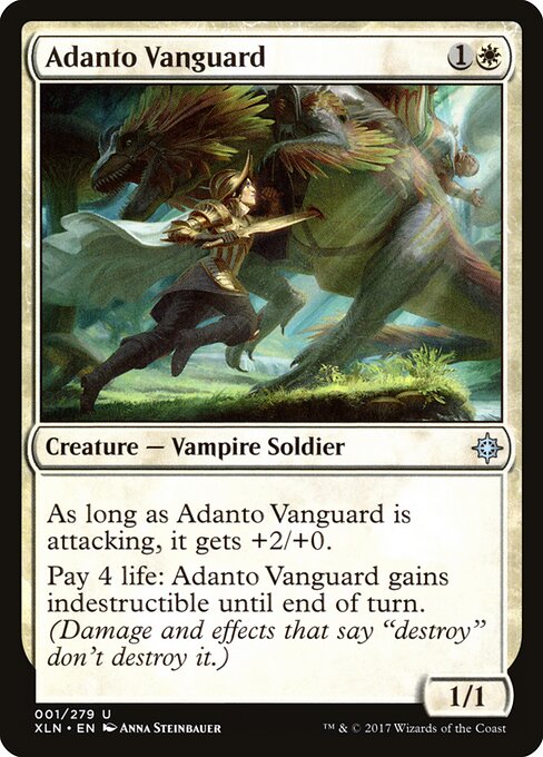 Adanto Vanguard XLN-1 Uncommon Excellent Englisch Foil