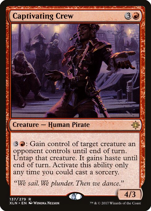 Fesselndes Crewmitglied XLN-137 Rare Good Englisch Foil