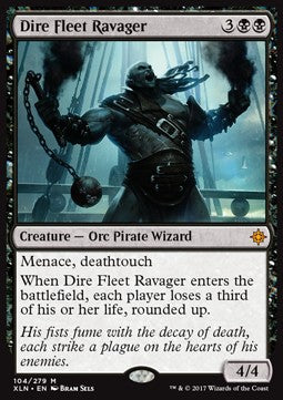 Dire Fleet Ravager XLN-104 Mythic Excellent Englisch