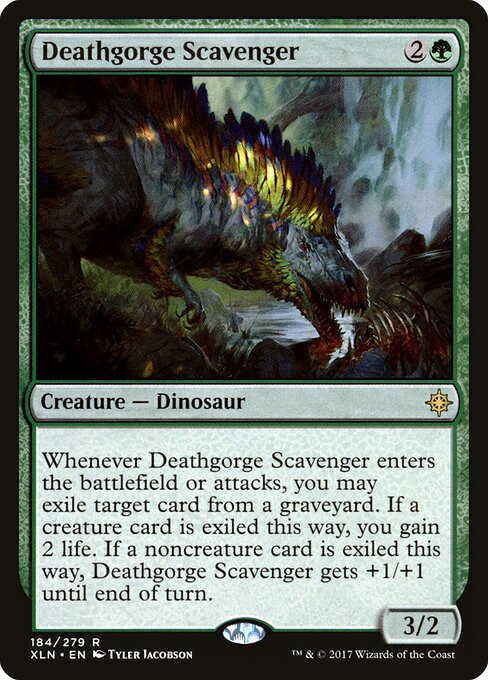 Deathgorge Scavenger XLN-184 Rare Good Englisch Foil