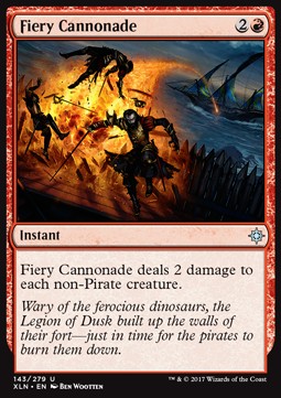 Feurige Kanonade XLN-143 Uncommon Excellent Deutsch