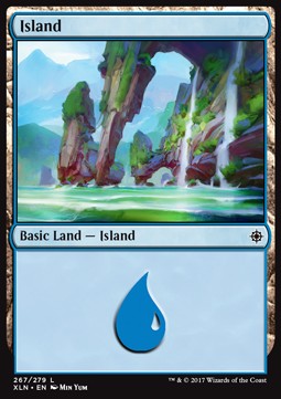 Insel (V.4) XLN-267 Land Near Mint Englisch Foil