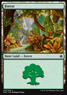 Wald (V.3) XLN-278 Land Excellent Deutsch Foil