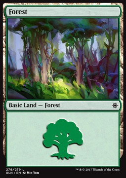 Wald (V.4) XLN-279 Land Excellent Deutsch Foil