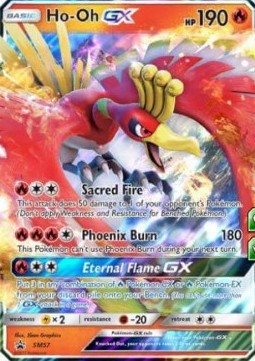 Ho-Oh GX SM-57 Promo Near Mint Englisch