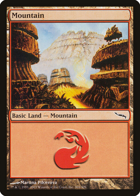 Gebirge (V.3) MRD-301 Land Good Deutsch Foil
