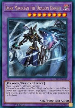 Dunkler Magier, der Drachenritter LEDD-A00 Ultra Rare Light Played Deutsch