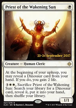 Priester der Erwachenden Sonne XLNP-27 Rare Excellent Deutsch Foil