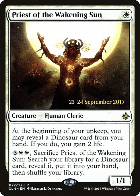 Priester der Erwachenden Sonne XLNP-27 Rare Excellent Deutsch Foil