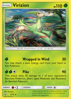 Viridium SLG-8 Holo Rare Good Deutsch