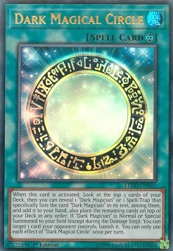 Dunkler magischer Kreis LEDD-A15 Ultra Rare Good Deutsch