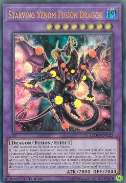 Hungergift-Fusionsdrache LEDD-C25 Ultra Rare Good Deutsch
