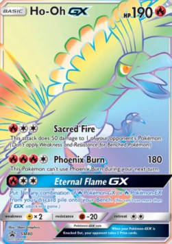 Ho-Oh GX SM-80 Promo Excellent Englisch