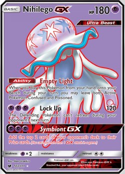 Nihilego GX CIN-103 Ultra Rare Near Mint Englisch