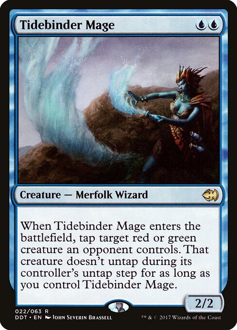 Tidebinder Mage DDT-22 Rare Near Mint Englisch