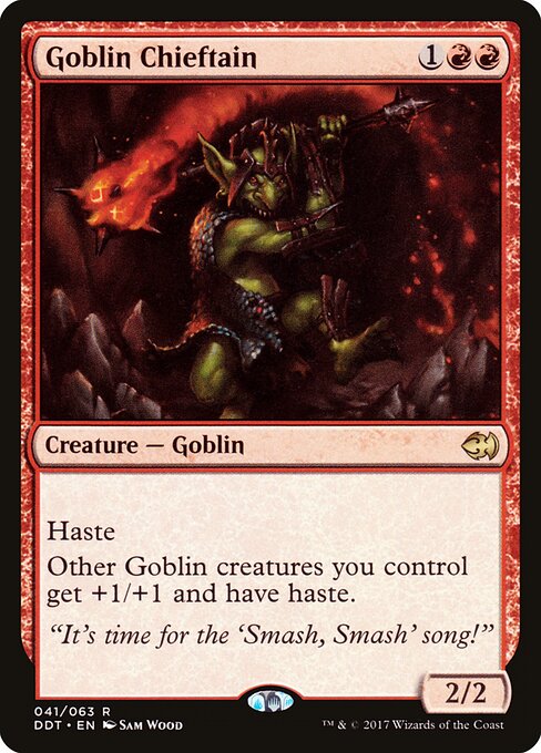 Goblin-Häuptling DDT-41 Rare Excellent Englisch